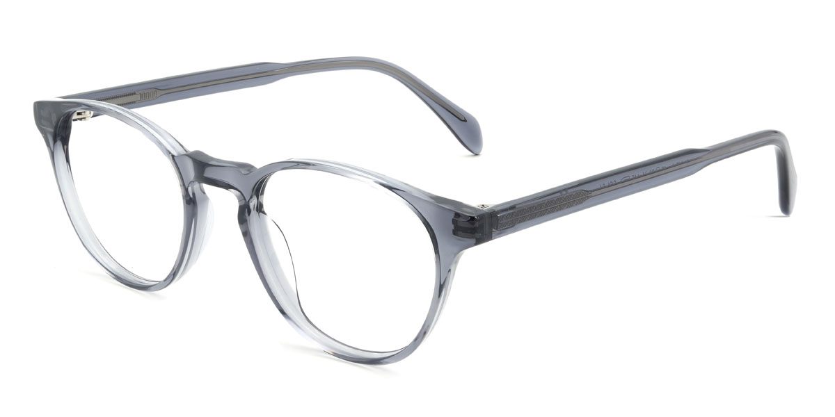 Szürke Adriaan Szemüveg - Oval Glasses