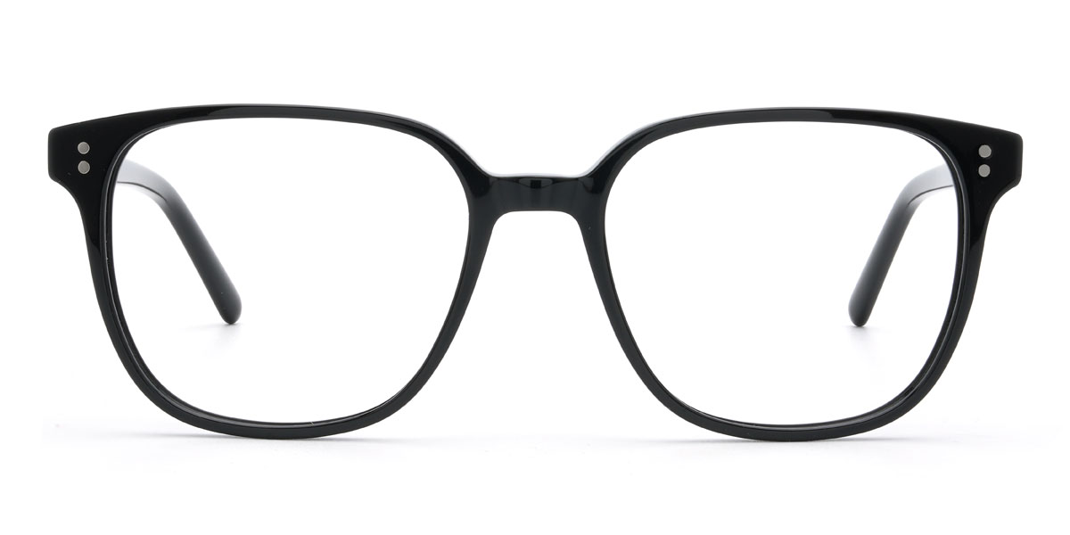 Black Chason - Rectangle Glasses