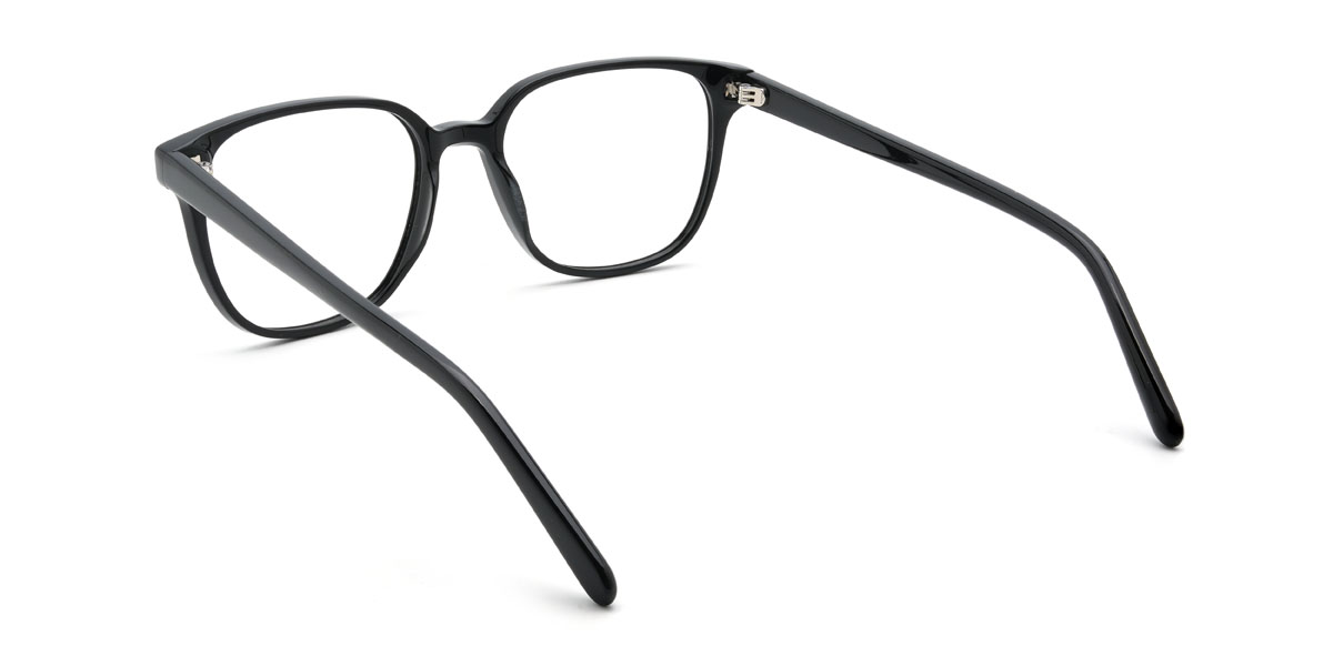 Black Chason Glasses - Rectangle Glasses