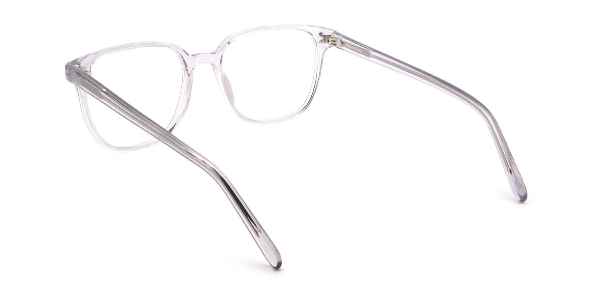 Átlátszó szürke Chason Szemüveg - Rectangle Glasses