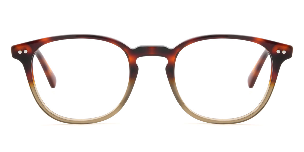 Zöld teknőspáncél Shihab Szemüveg - Oval Glasses