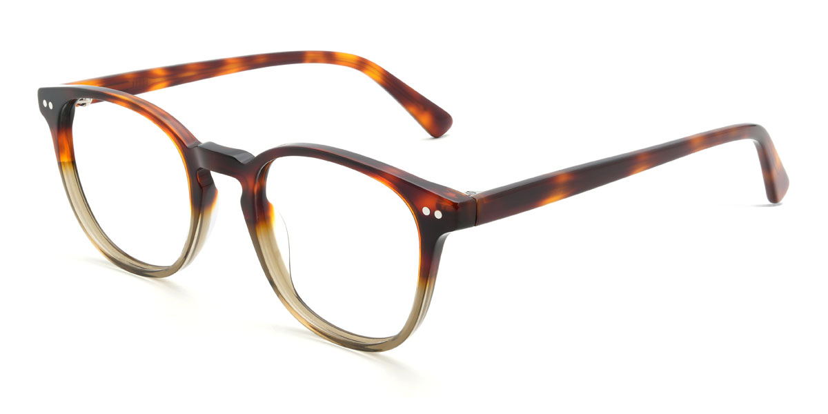 Zöld teknőspáncél Shihab Szemüveg - Oval Glasses