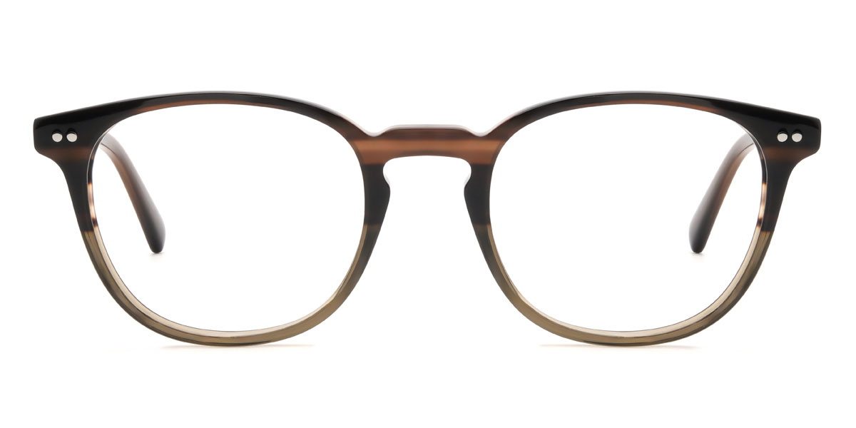 Woodgrain Shihab Szemüveg - Oval Glasses
