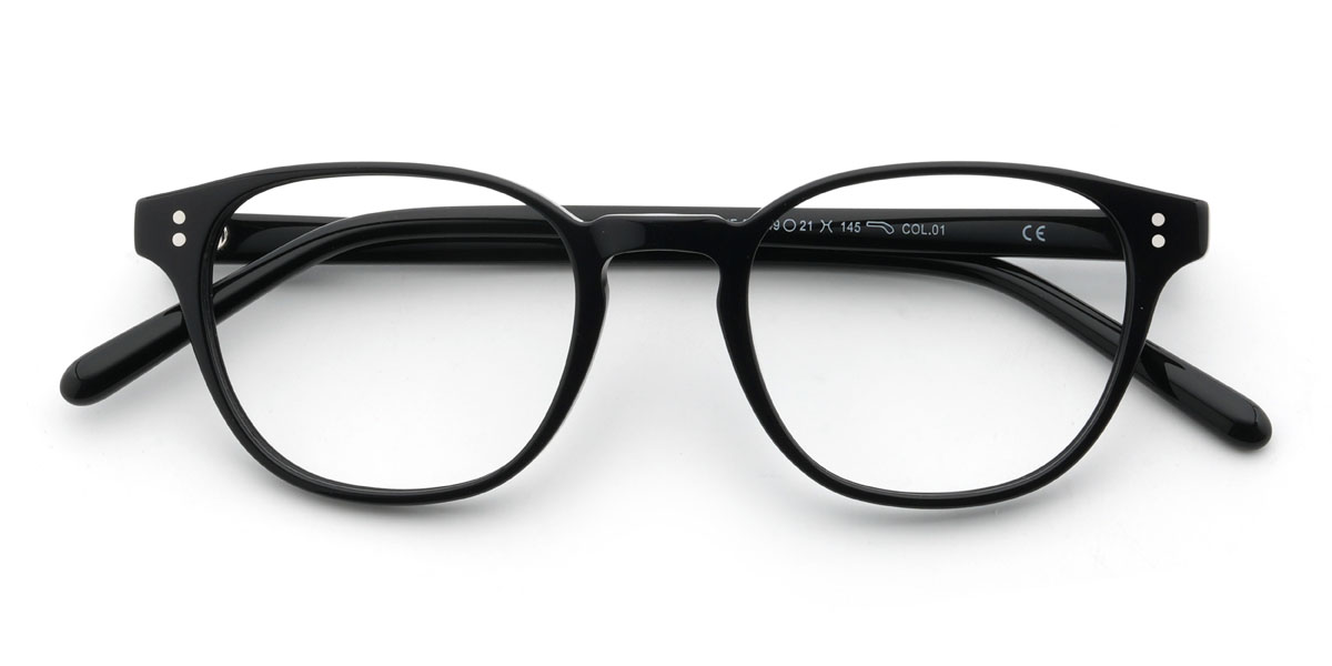 Fekete Bohannon Szemüveg - Oval Glasses