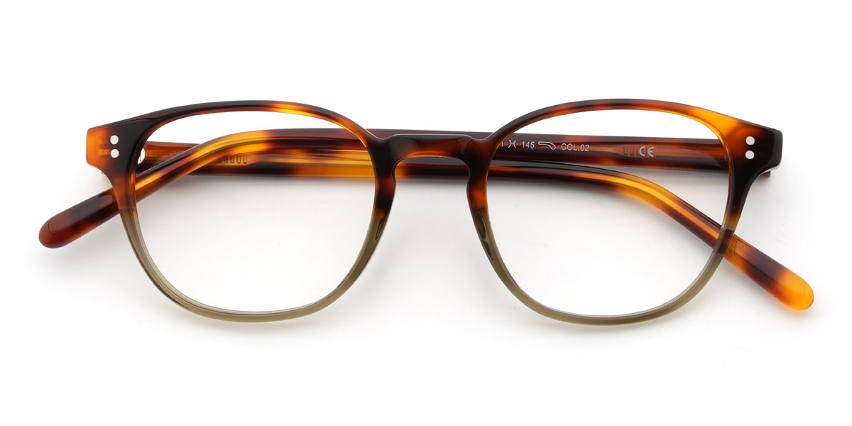 Zöld teknőspáncél Bohannon Szemüveg - Oval Glasses