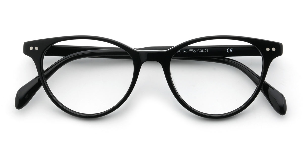 Fekete Levent Szemüveg - Oval Glasses