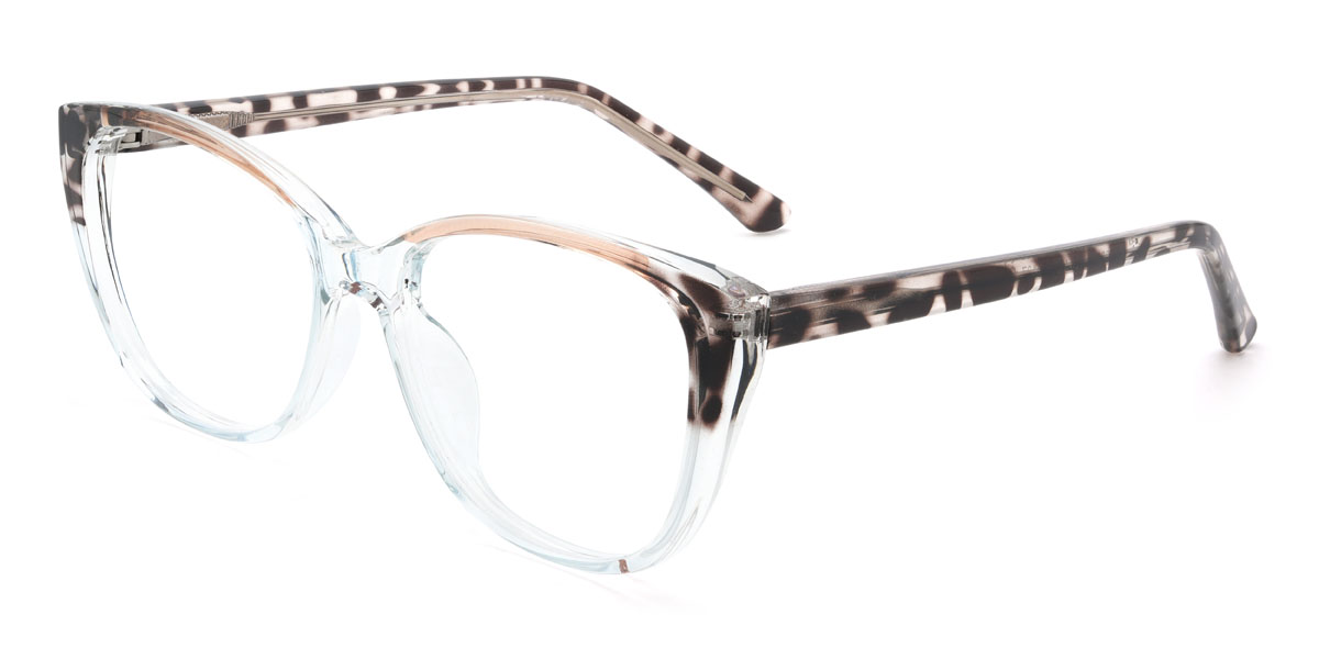 Sárga kék Christoff Szemüveg - Rectangle Glasses