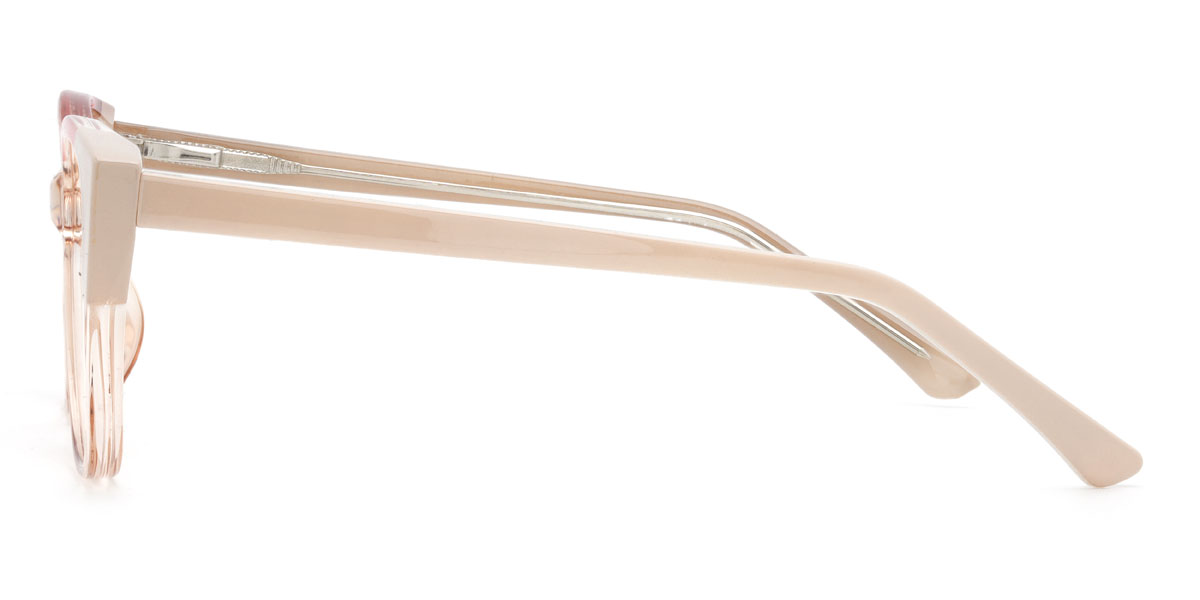 Nude Rózsaszín Narancs Christoff Szemüveg - Rectangle Glasses