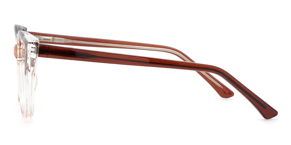 Narancs teknősbéka Christoff Szemüveg - Rectangle Glasses