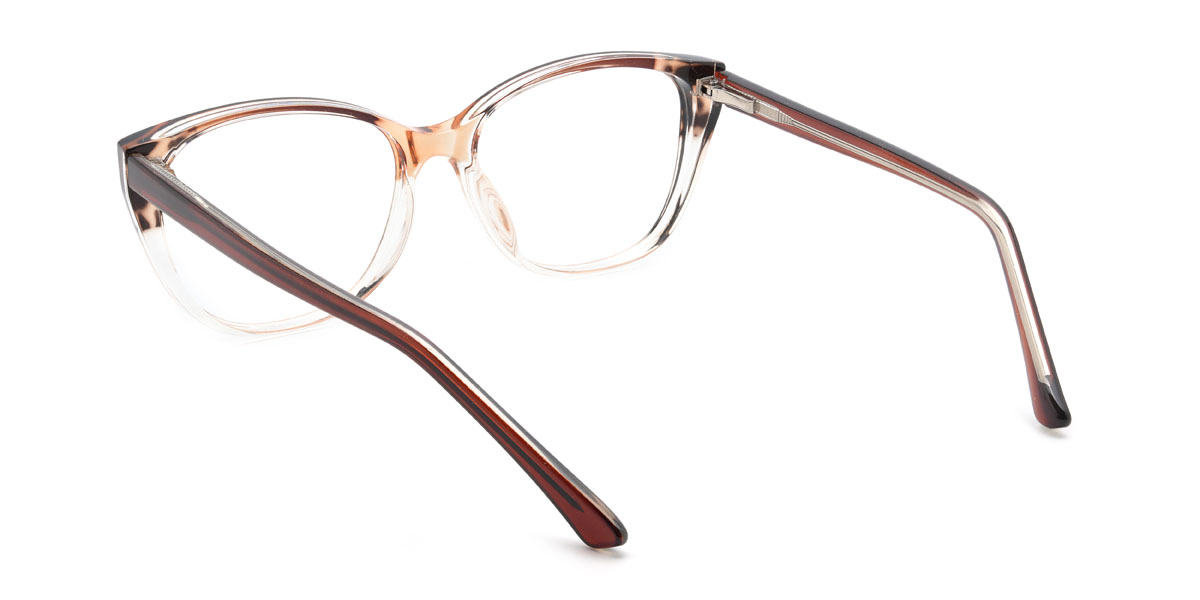 Narancs teknősbéka Christoff Szemüveg - Rectangle Glasses