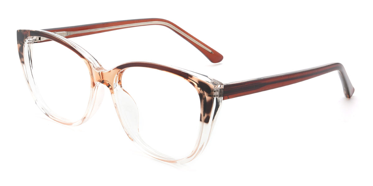 Narancs teknősbéka Christoff Szemüveg - Rectangle Glasses