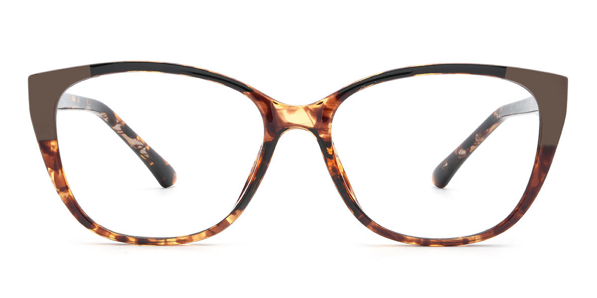 Tortoiseshell Christoff - Rectangle Glasses