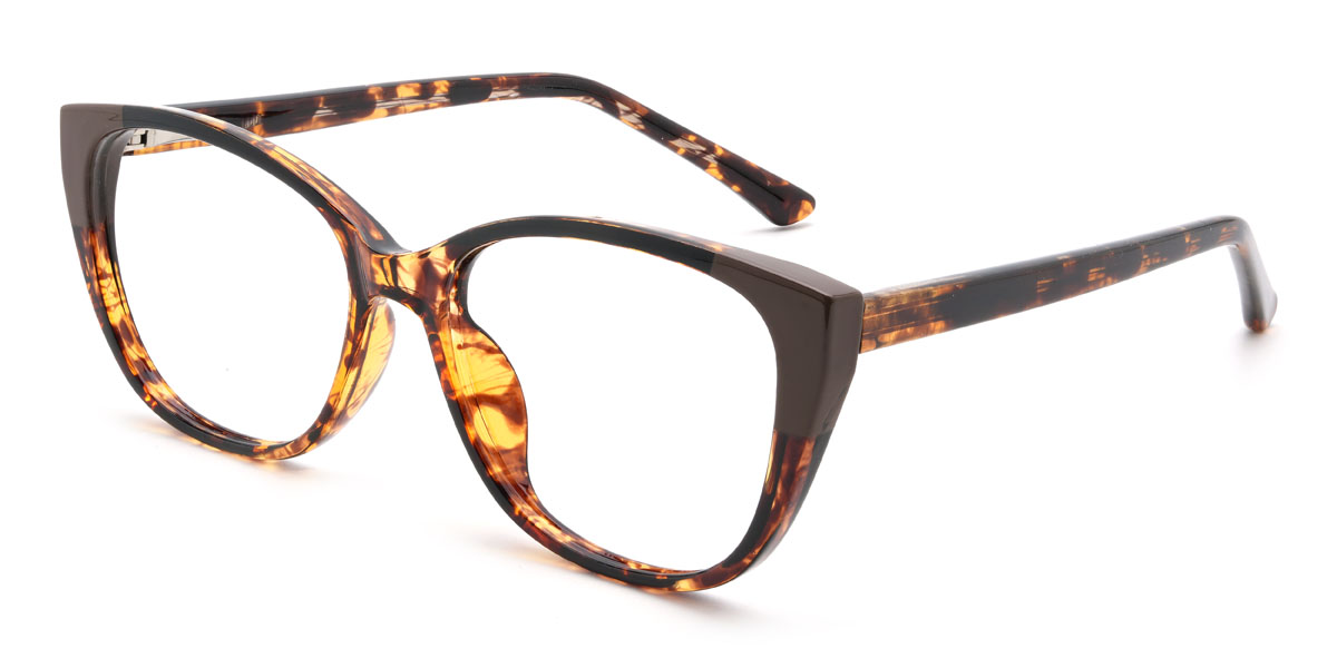Tortoiseshell Christoff Glasses - Rectangle Glasses