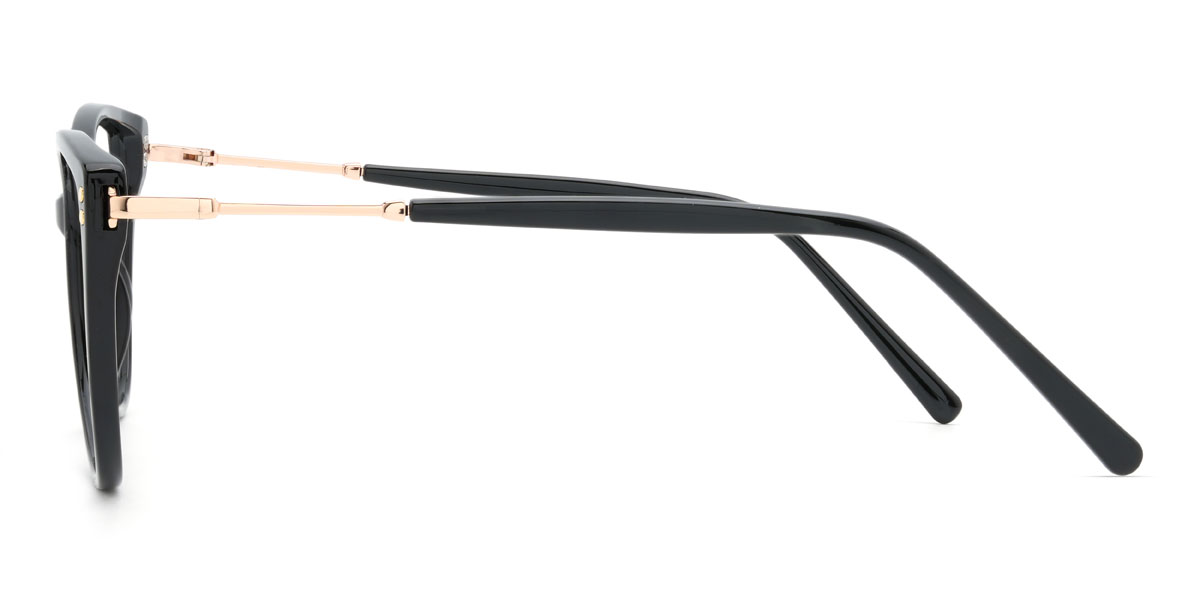 Black Bevan Glasses - Cat Eye Glasses