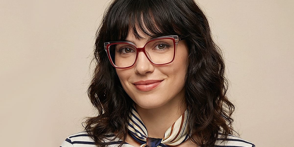 Tiszta bor Sarah Szemüveg - Square Glasses