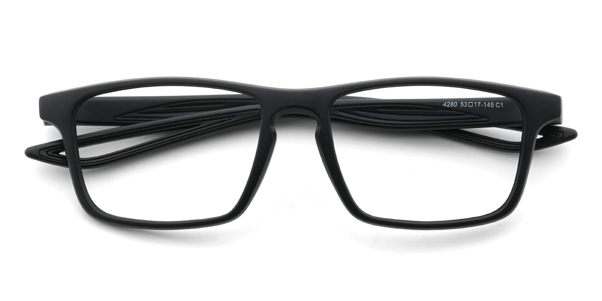 Fekete Zaharia Szemüveg - Rectangle Glasses