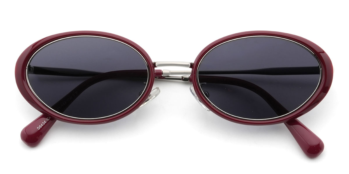 Bor Szürke Bitty Szemüveg - Oval Sunglasses