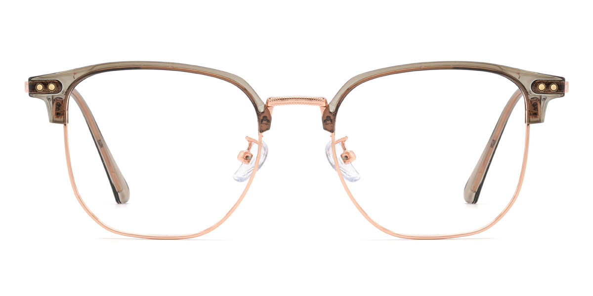 Rózsaszín Arany szürke Ramani Szemüveg - Square Glasses