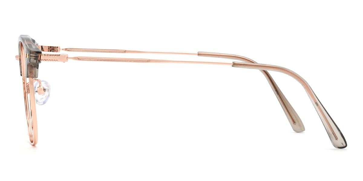 Rózsaszín Arany szürke Ramani Szemüveg - Square Glasses