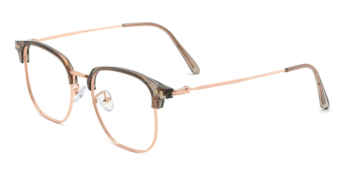 Rózsaszín Arany szürke Ramani Szemüveg - Square Glasses