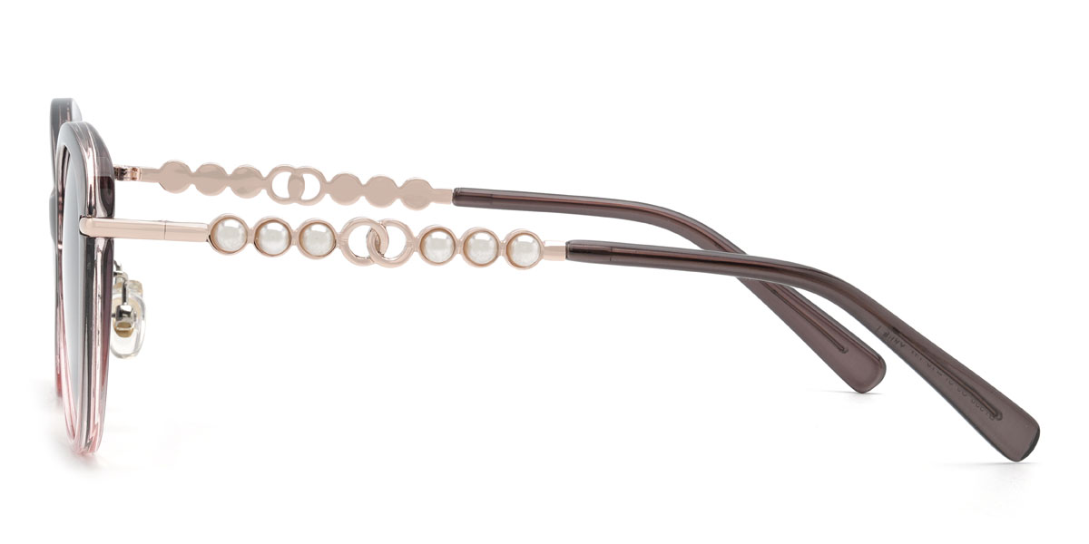 Szürke rózsaszín Gradual szürke Nickie Szemüveg - Cat Eye Sunglasses