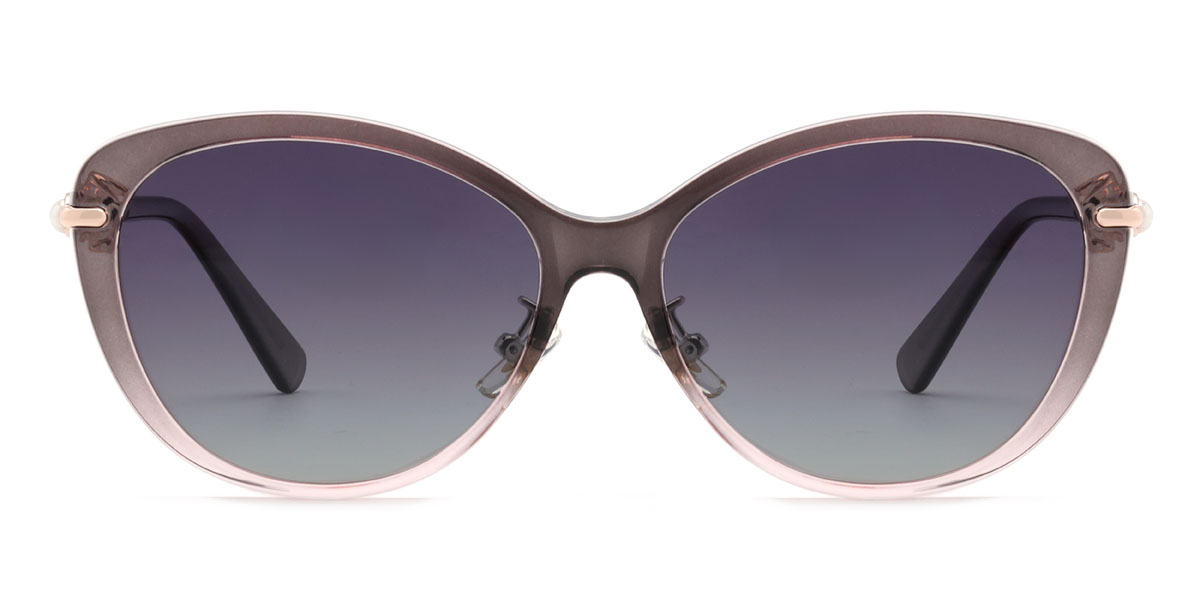 Szürke rózsaszín Gradual szürke Nickie Szemüveg - Cat Eye Sunglasses
