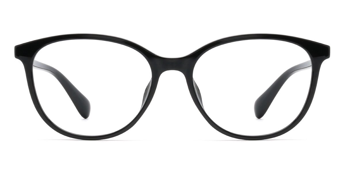 Fekete Falon Szemüveg - Oval Glasses