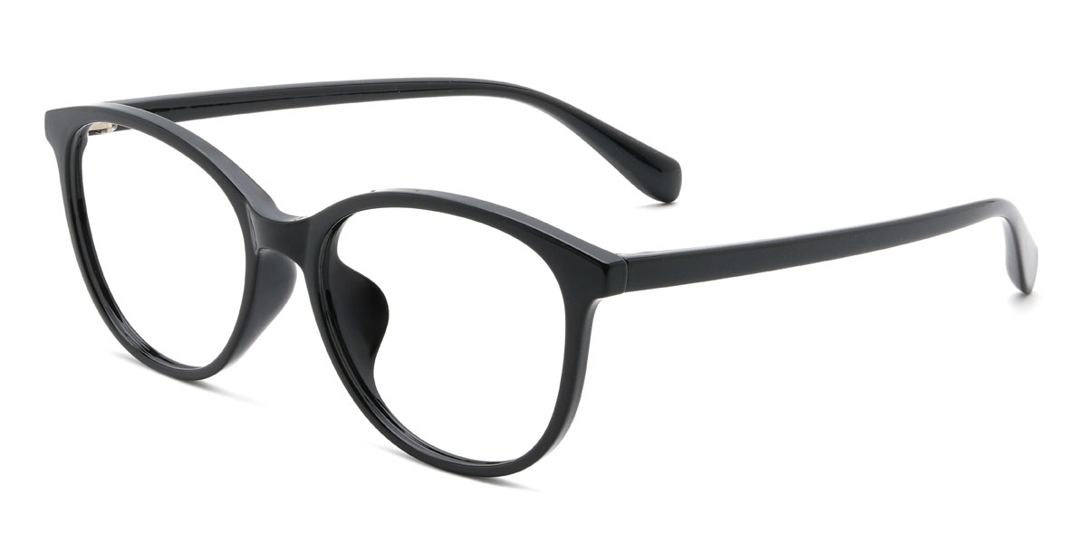 Fekete Falon Szemüveg - Oval Glasses