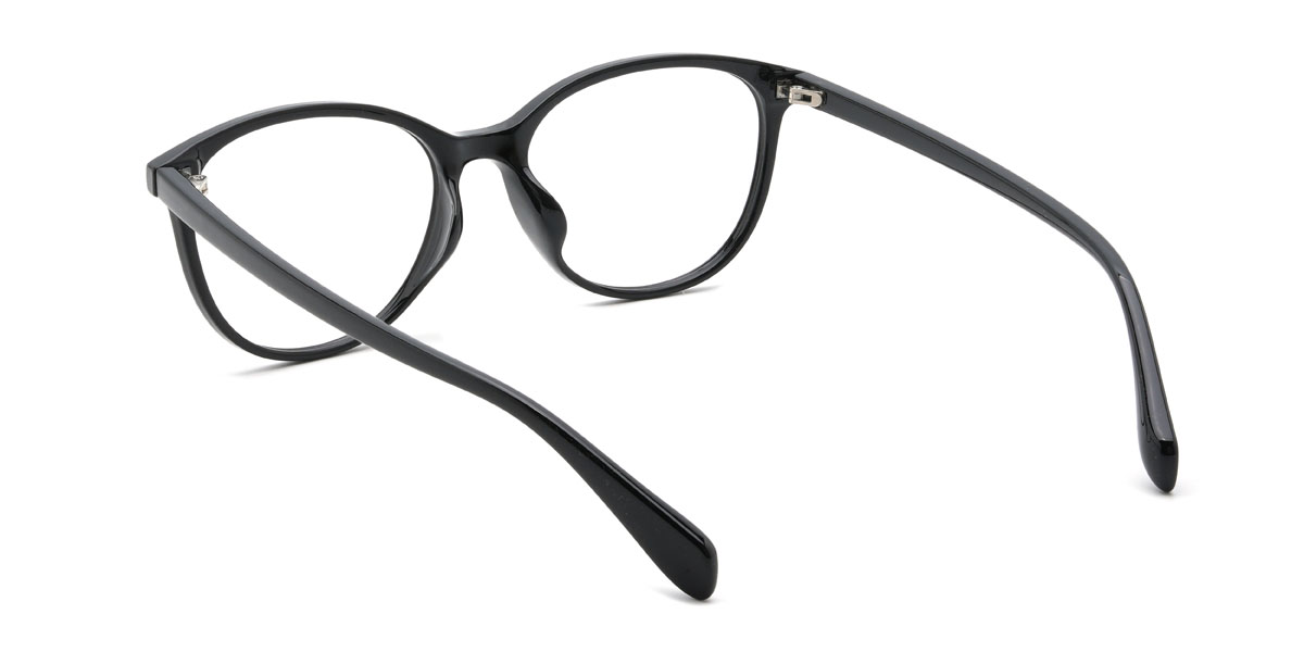 Fekete Falon Szemüveg - Oval Glasses