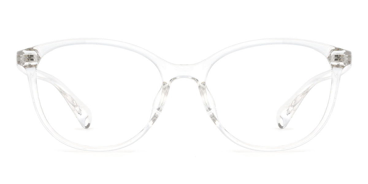 Világos Falon Szemüveg - Oval Glasses