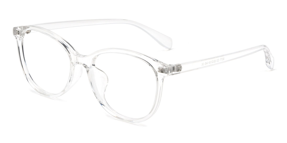 Világos Falon Szemüveg - Oval Glasses