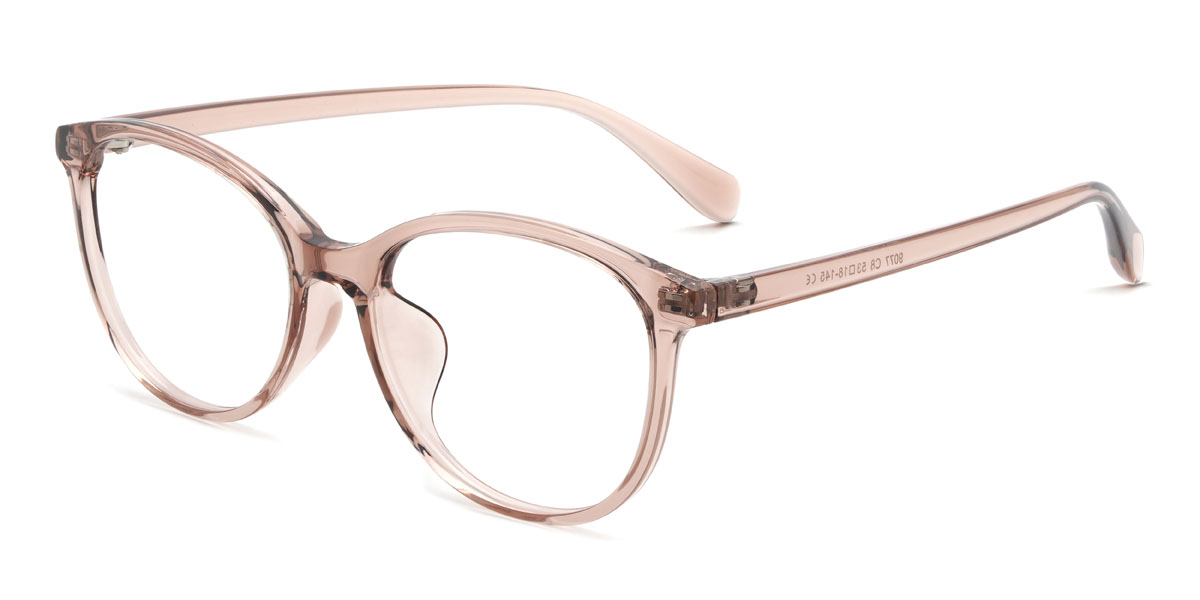 Nude rózsaszín Falon Szemüveg - Oval Glasses