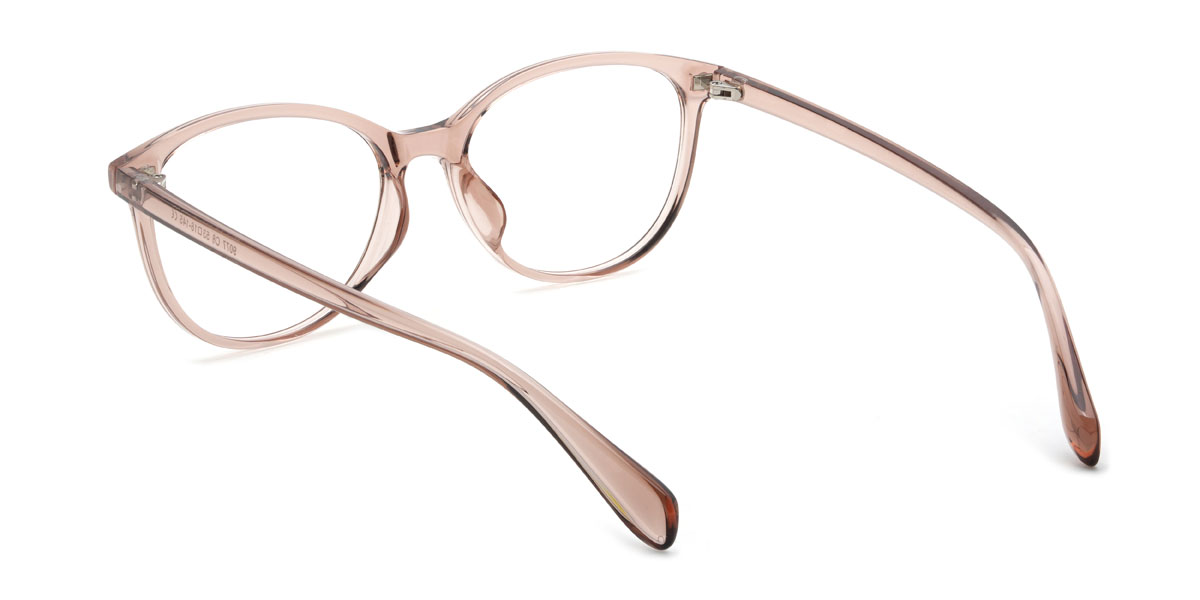 Nude rózsaszín Falon Szemüveg - Oval Glasses