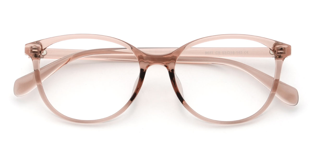 Nude rózsaszín Falon Szemüveg - Oval Glasses