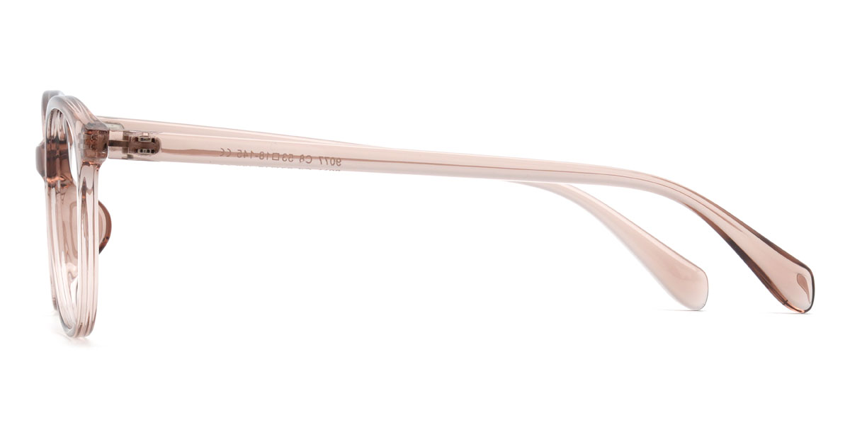 Nude rózsaszín Falon Szemüveg - Oval Glasses