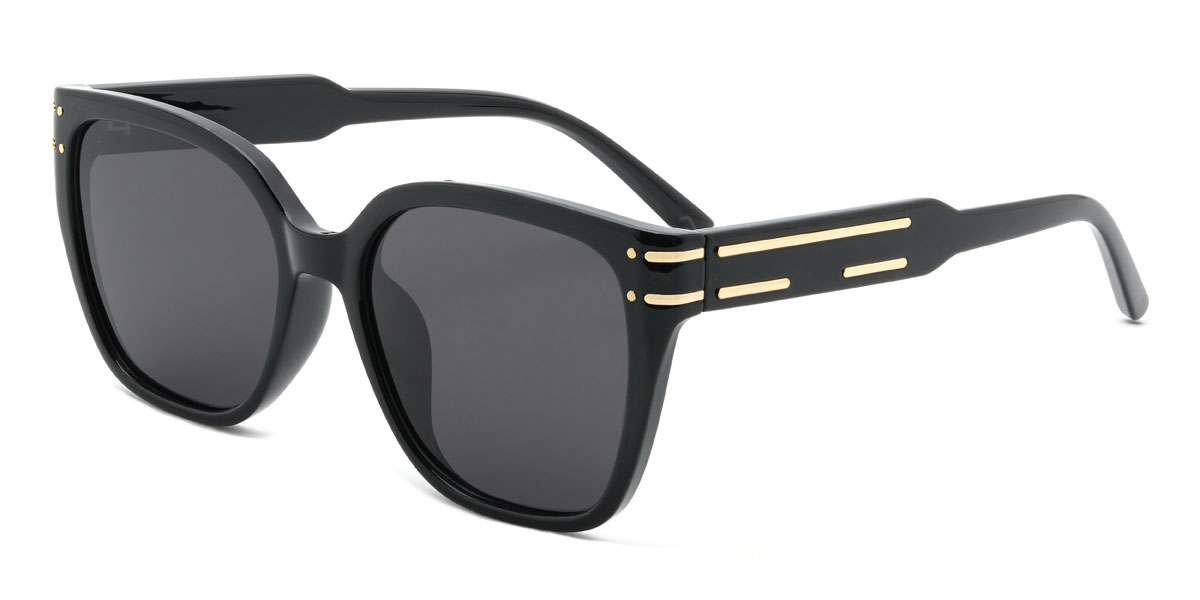 Fekete szürke Teeny Szemüveg - Square Sunglasses