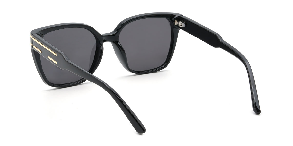 Fekete szürke Teeny Szemüveg - Square Sunglasses