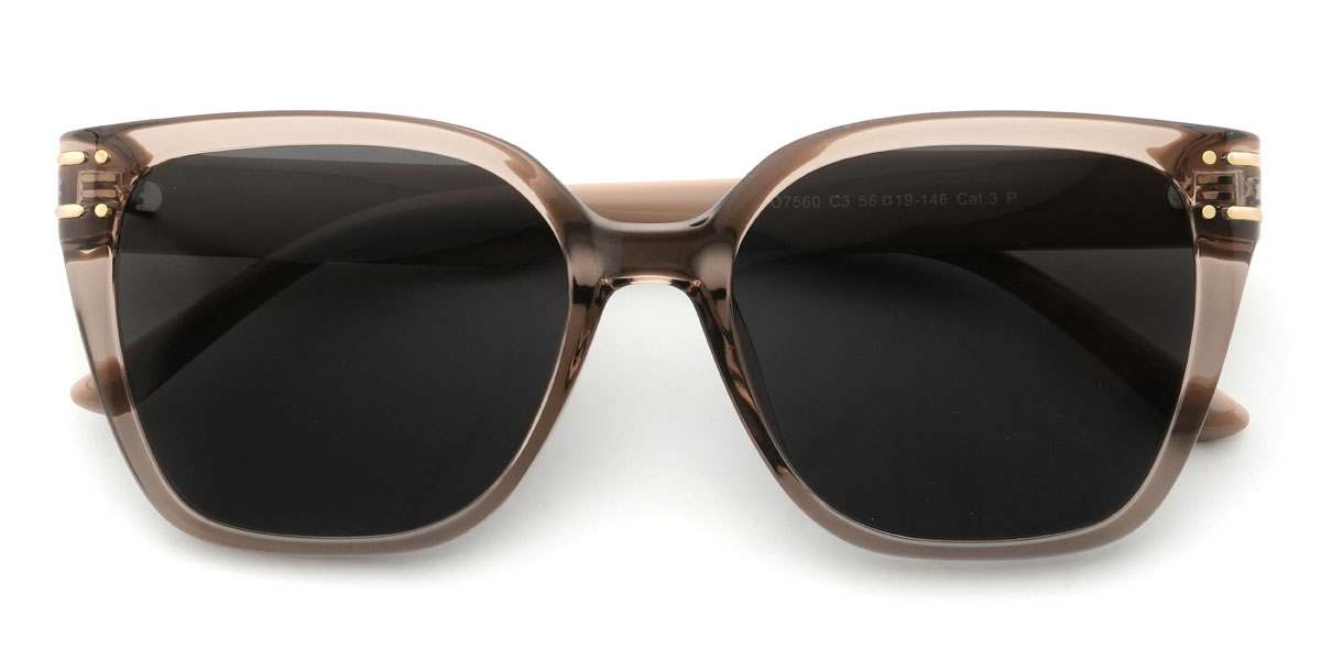 Tawny Szürke Teeny Szemüveg - Square Sunglasses