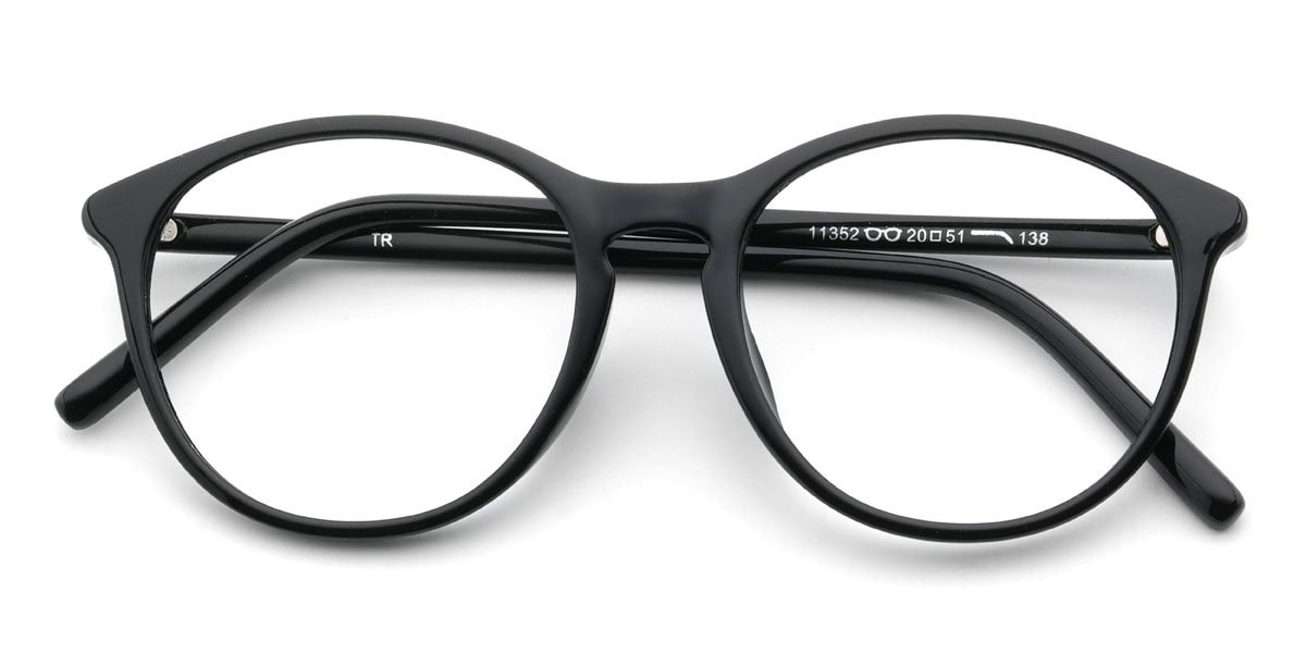 Fekete Peppercorn Szemüveg - Oval Glasses