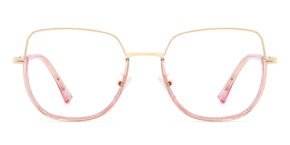 Arany rózsaszín Taisia Szemüveg - Square Glasses