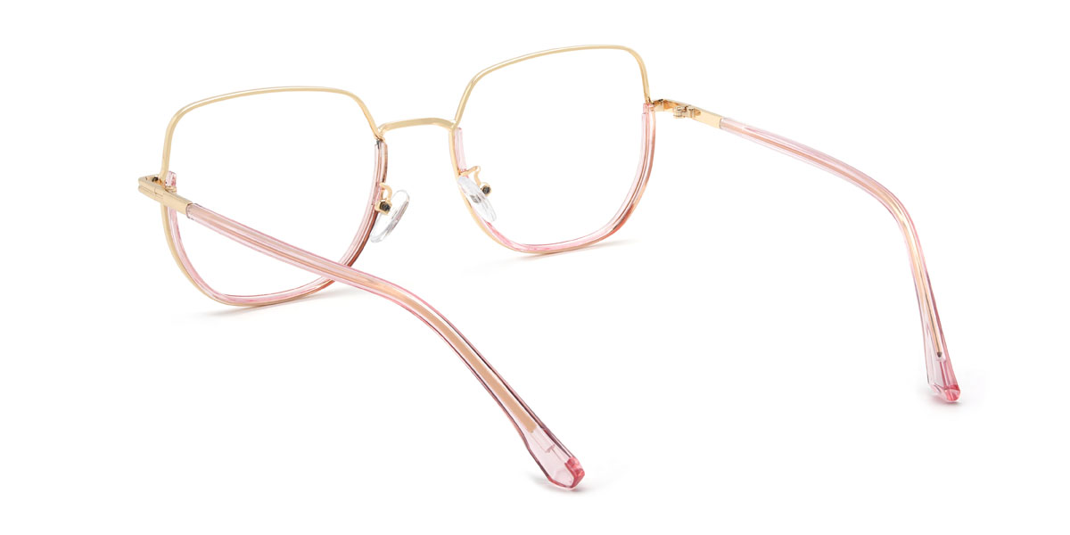 Arany rózsaszín Taisia Szemüveg - Square Glasses