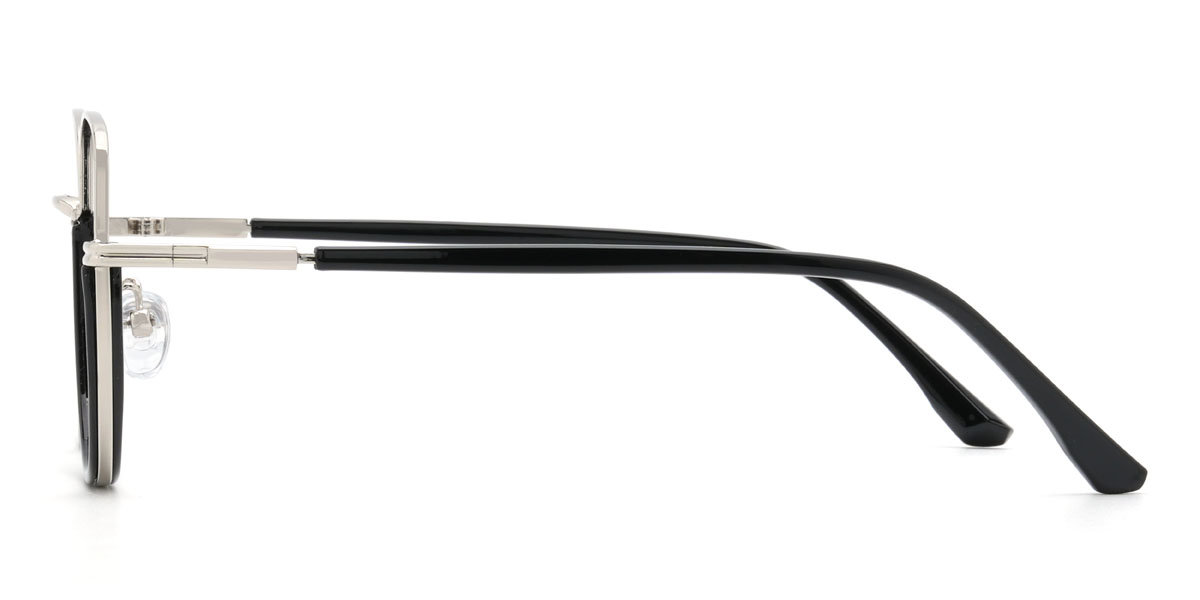 Fekete ezüst Taisia Szemüveg - Square Glasses