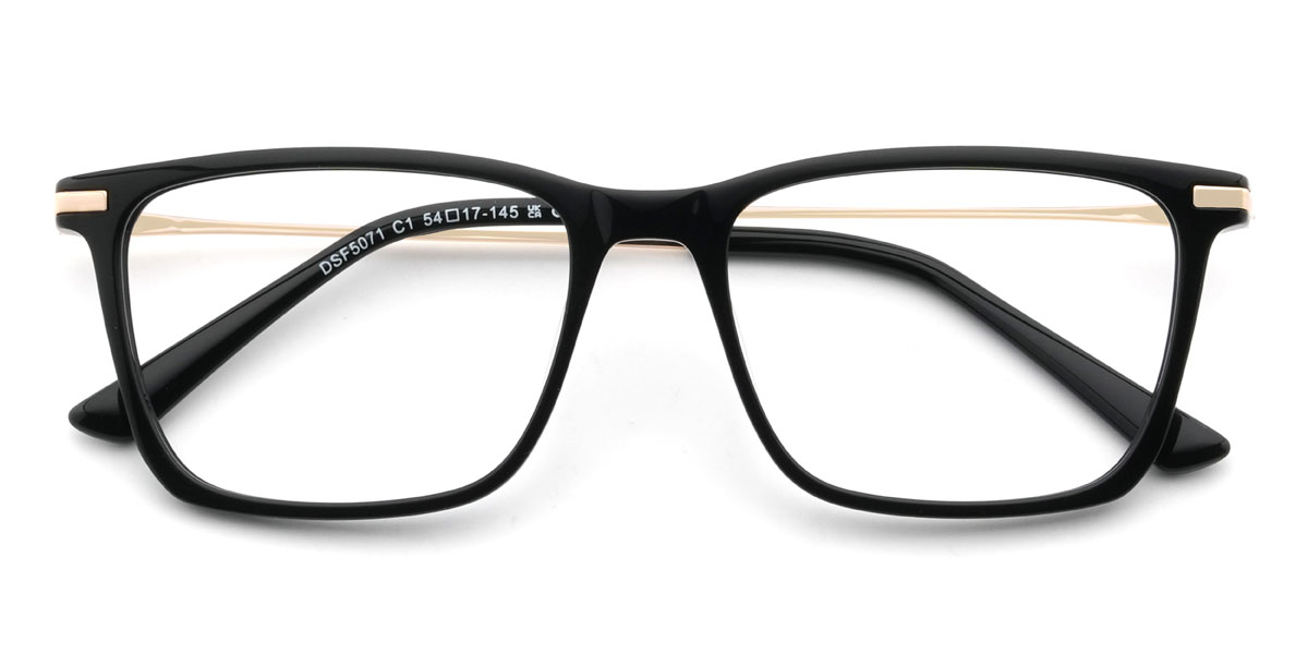 Fekete Abiodun Szemüveg - Rectangle Glasses