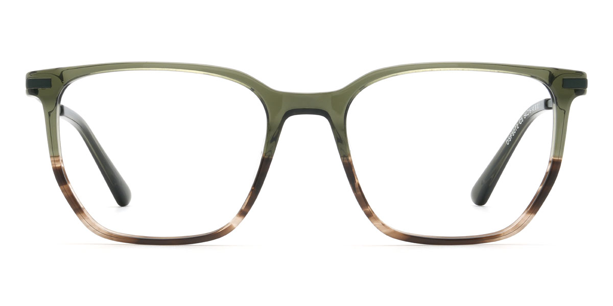 Zöld teknőspáncél Private Szemüveg - Rectangle Glasses