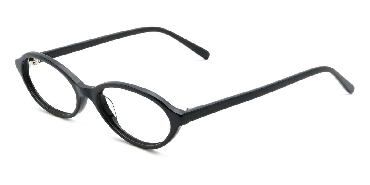 Fekete Vickie Szemüveg - Oval Glasses