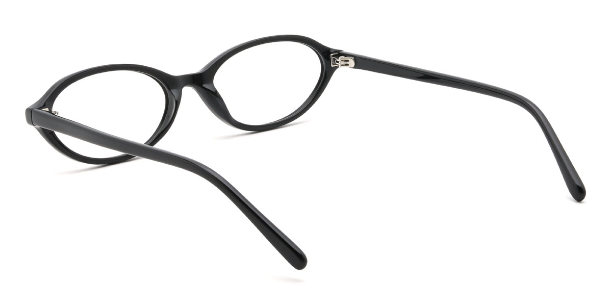 Fekete Vickie Szemüveg - Oval Glasses