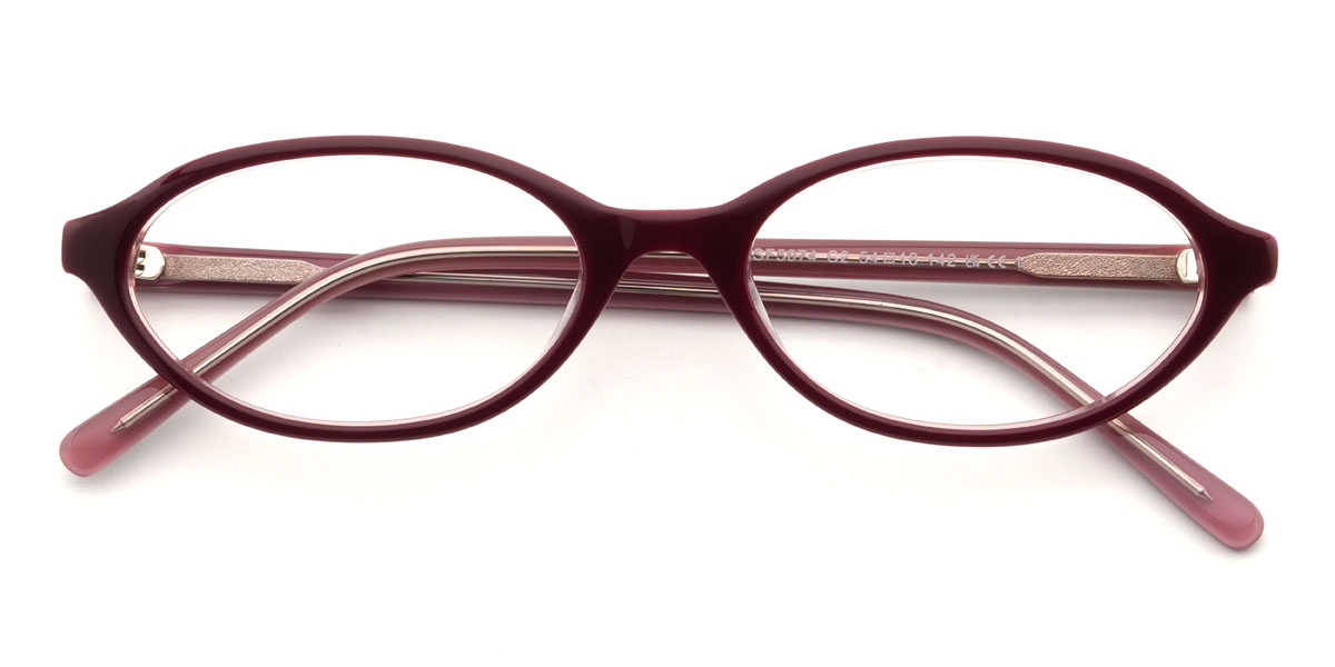 Jujube vörös Vickie Szemüveg - Oval Glasses