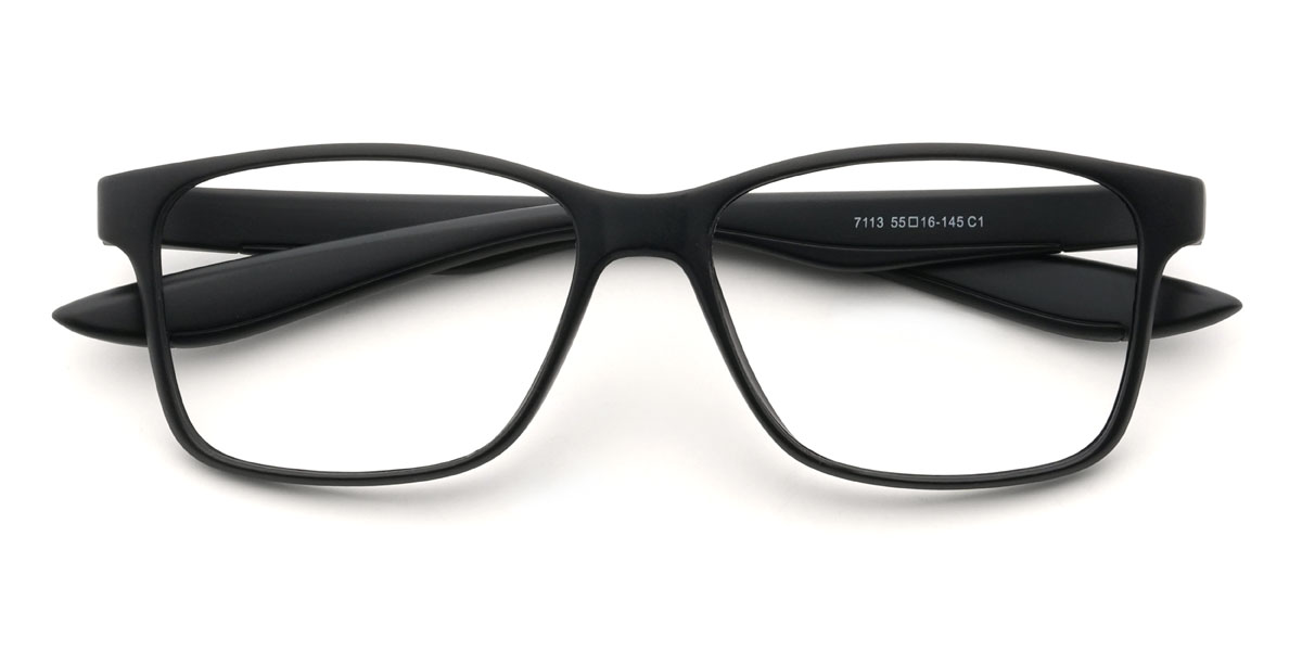 Fekete Edwards Szemüveg - Rectangle Glasses