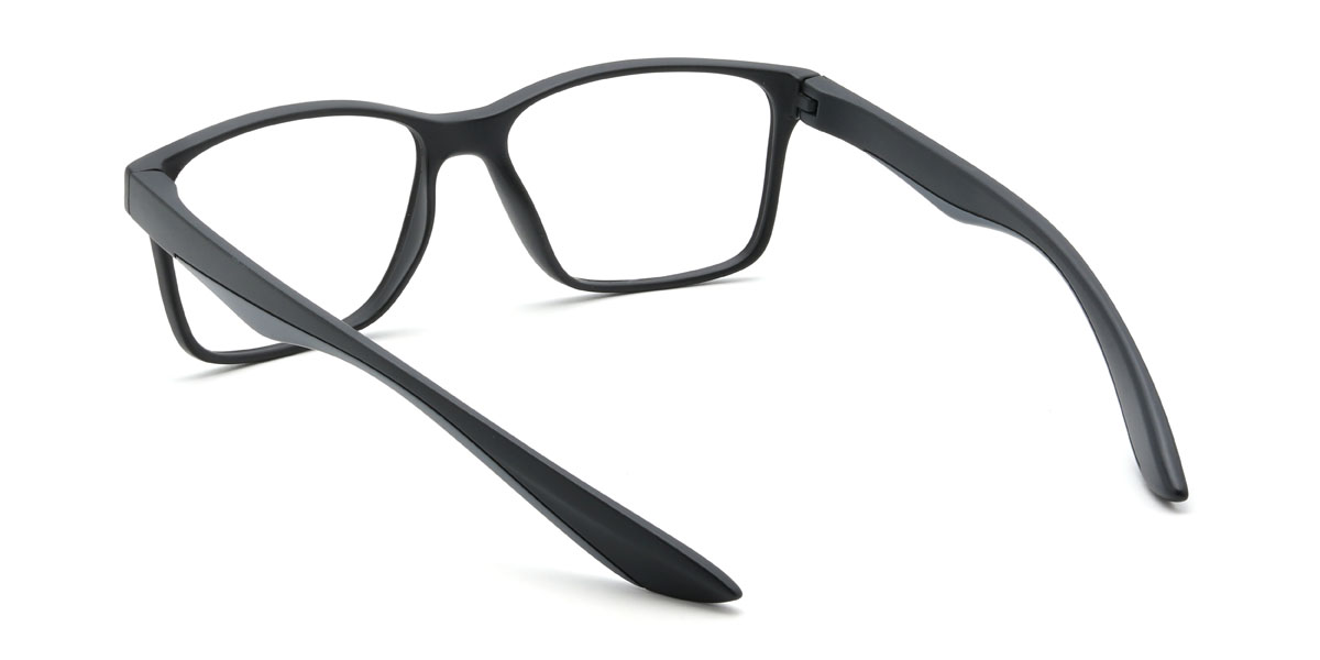 Fekete szürke Edwards Szemüveg - Rectangle Glasses