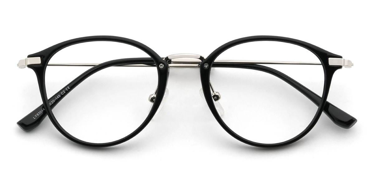 Fekete Oakland Szemüveg - Oval Glasses